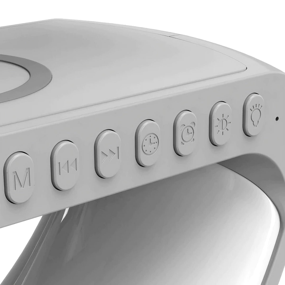 4-in-1 Smart Alarm Clock with Mood Light & Bluetooth Speaker