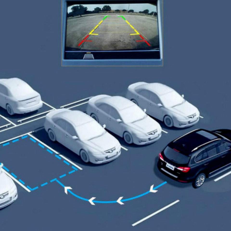 All-Weather Wireless Reverse Hitch Camera for Easy Towing